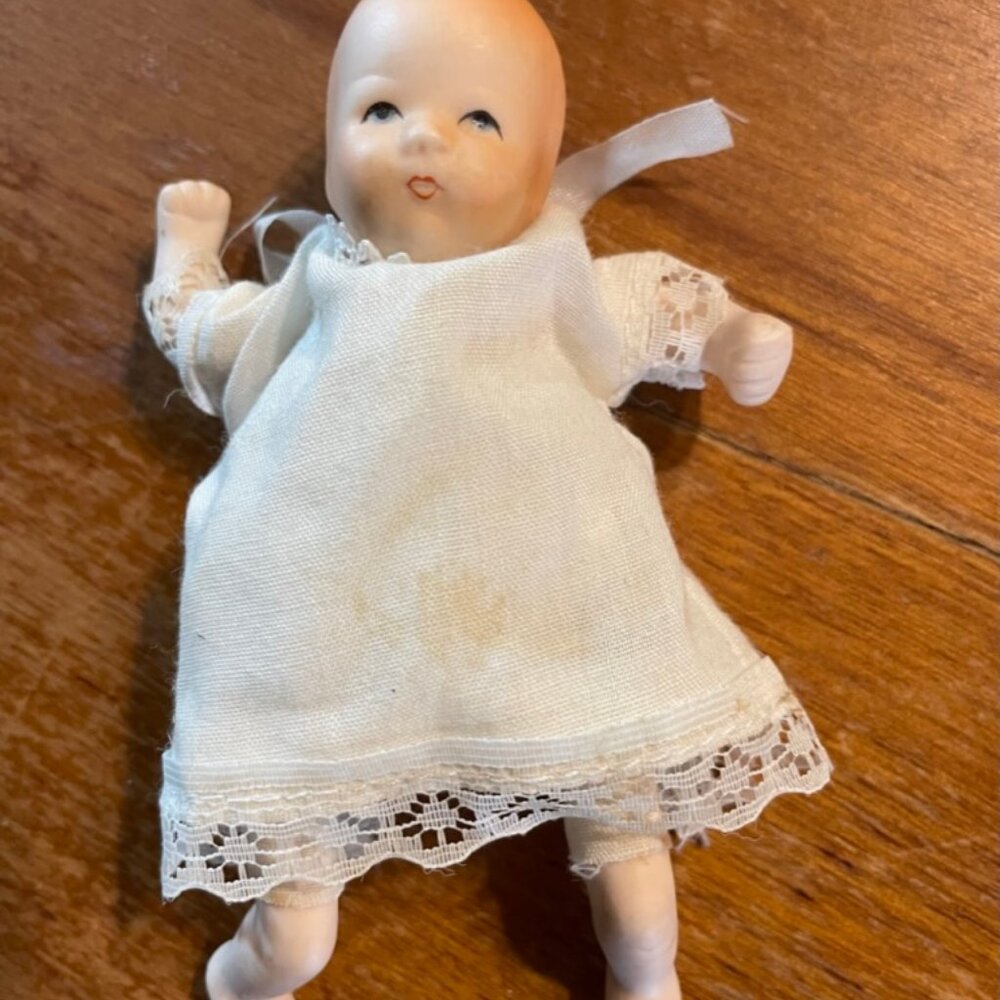 RussBerrie Small Porcelain Baby Doll